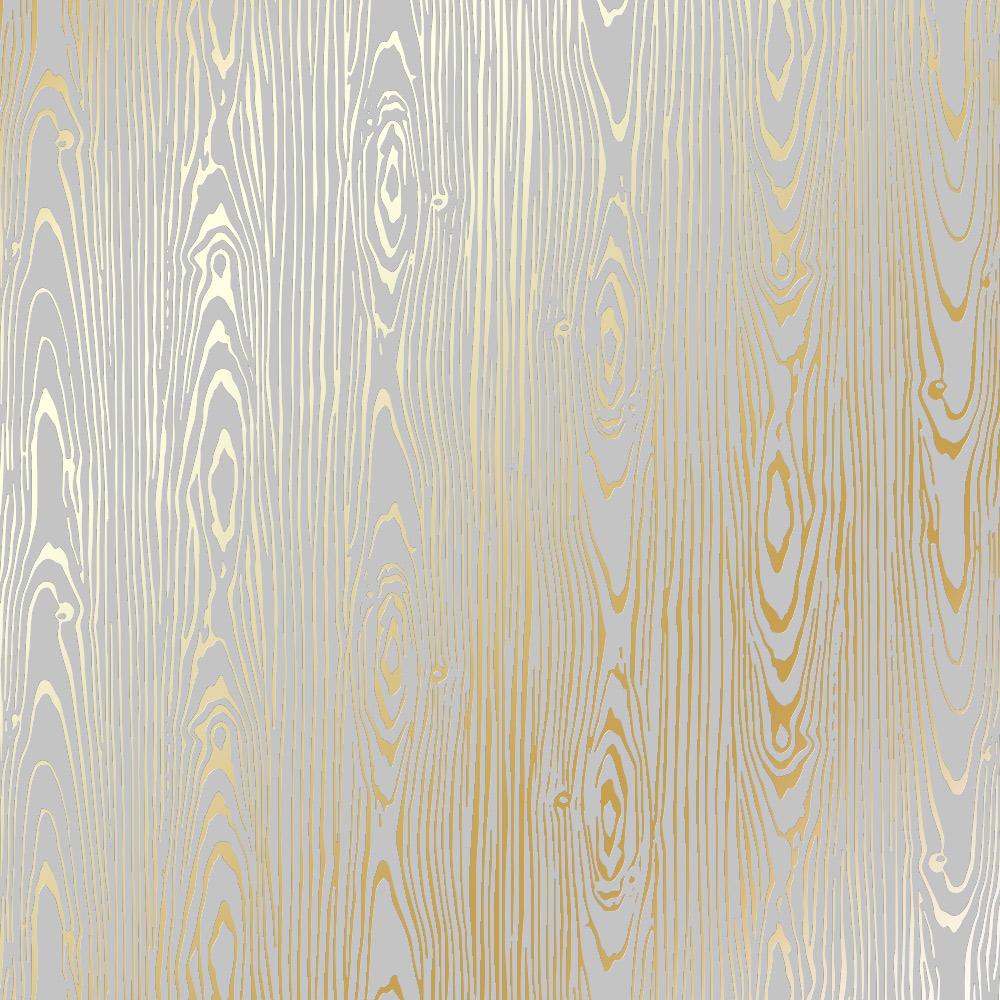 Лист паперу односторонній Golden Wood Texture з фольгуванням 30,5х30,5 см Gray