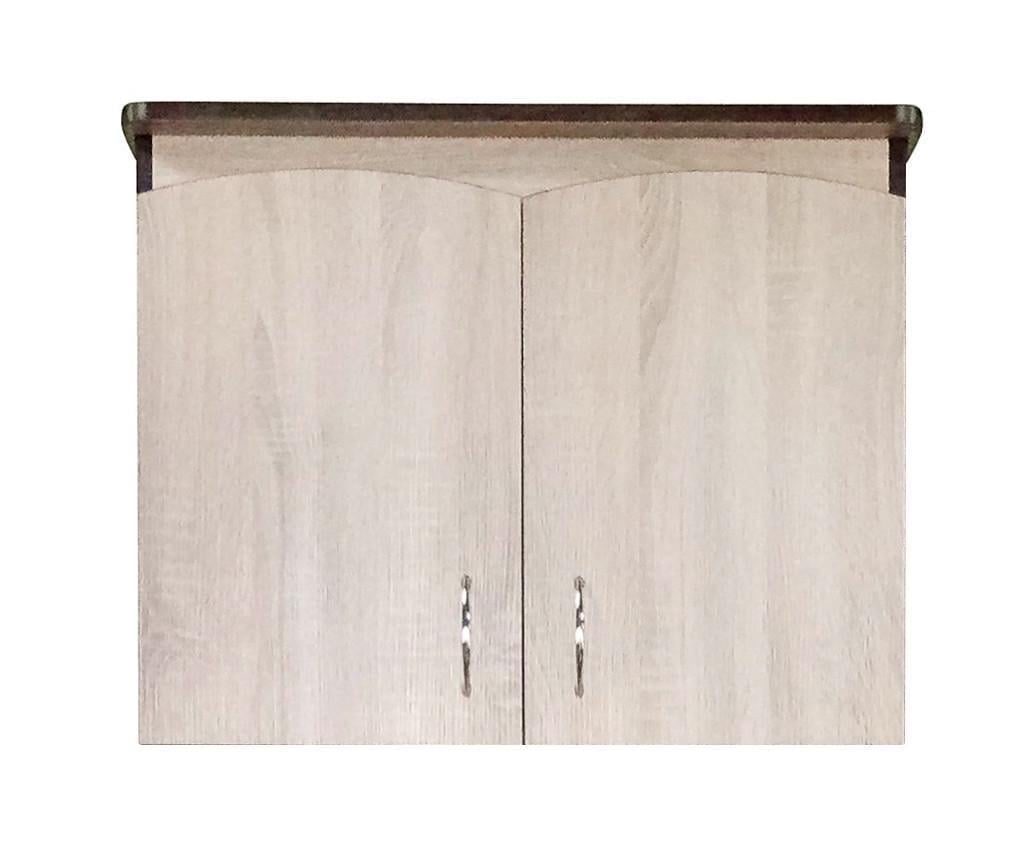 Антресоль двухдверная МАКСИ-МЕбель 1,0 Дуб молочный (11265)