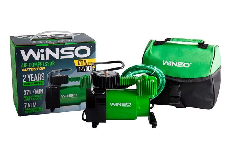 Компресор автомобільний WINSO 7 Атм 170 Вт 124000 (106479)