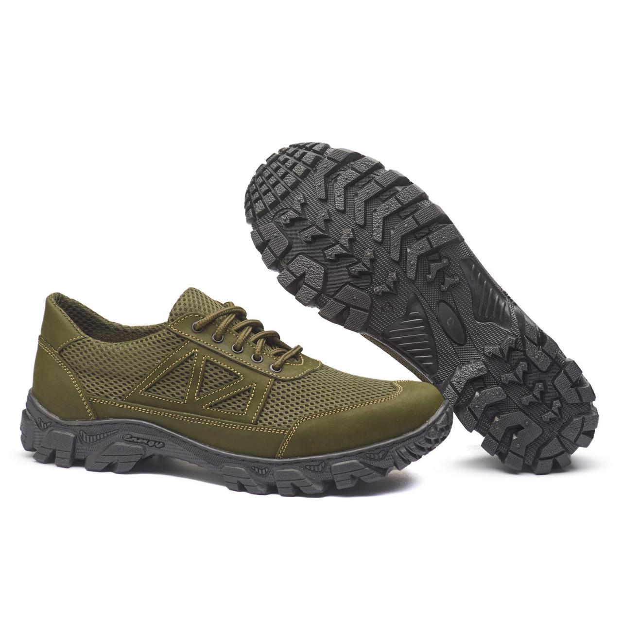 Кроссовки летние сетка р. 43 Хаки - фото 4 Кроссовки летние сетка р. 43 Хаки - фото 4