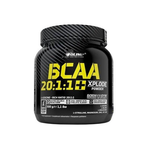 Амінокислота BCAA для спорту Olimp Nutrition BCAA 20:1:1 Xplode 500 г 69 порцій Pear