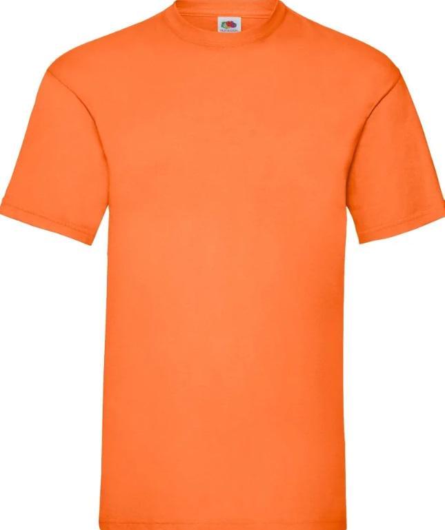 Футболка мужская Fruit of the Loom Valueweight S Оранжевый (061036044S) - фото 2