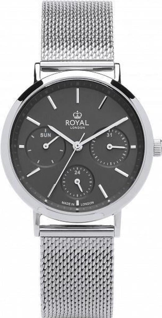 Наручные часы женские ROYAL LONDON 21453-02 со стальным корпусом WR 50 м Черный (3145376076) Наручные часы женские ROYAL LONDON 21453-02 со стальным корпусом WR 50 м Черный (3145376076)