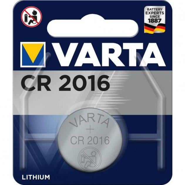 Батарейка литиевая VARTA CR 2016 1 шт. (16433)