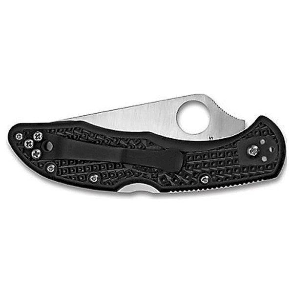 Ніж складний Spyderco Delica 4 напівсерейтор (C11PSBK)