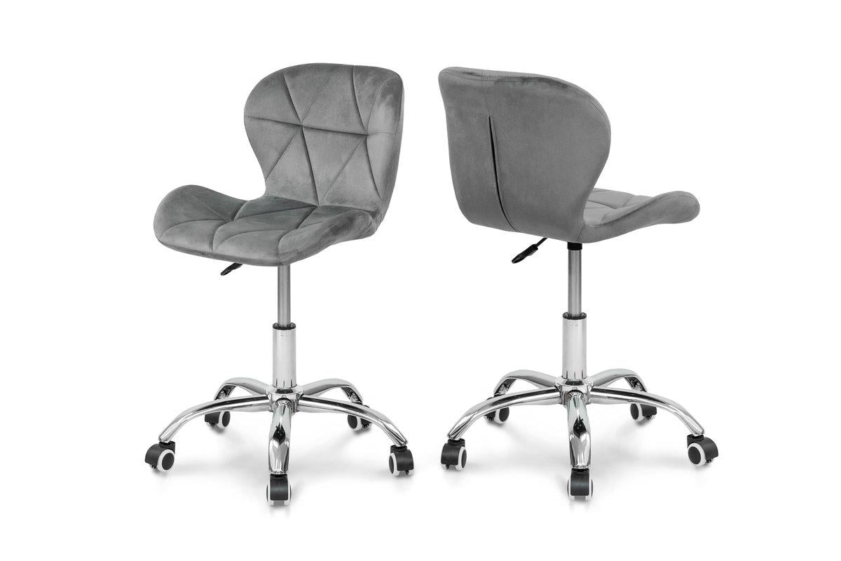 Офисный стул Микс Мебель Рокки Серый велюр (А0058218) - фото 2 Офисный стул Микс Мебель Рокки Серый велюр (А0058218) - фото 2