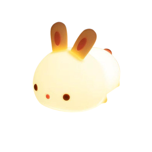 Ночник Swan Baby Кролик LED силиконовый Белый (23915054)