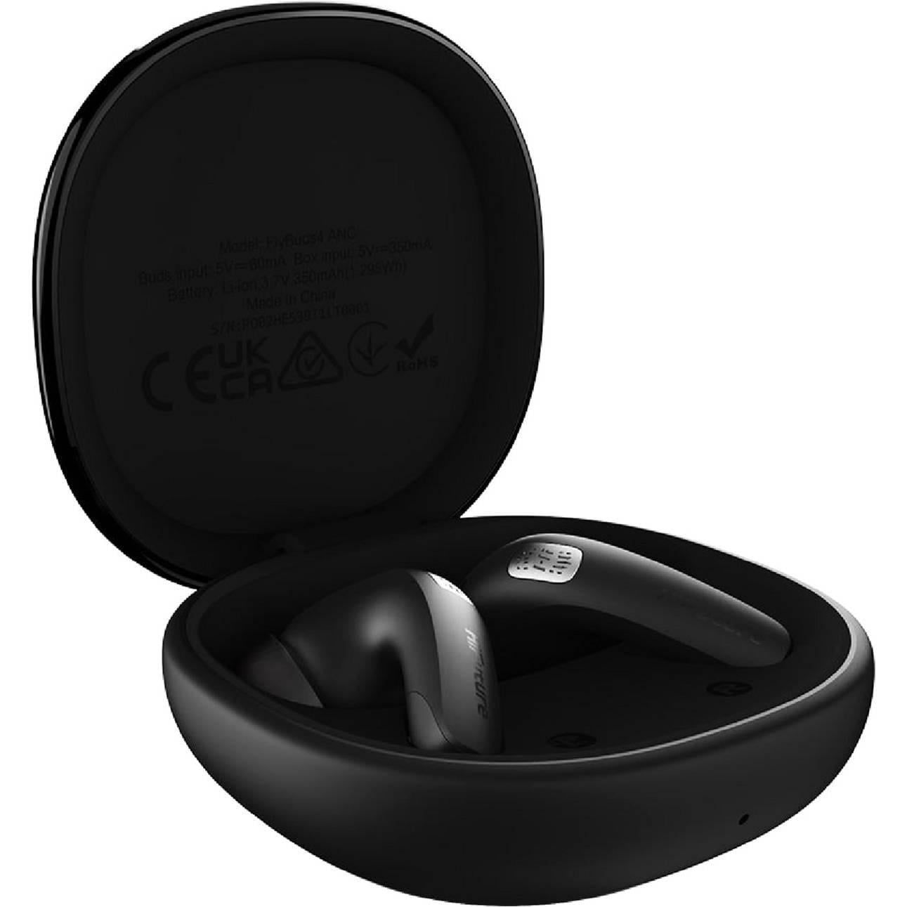Навушники бездротові HiFuture Flybuds4 ANC Bluetooth 5.4 Black (flybuds4.black)