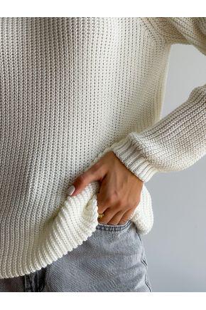 Джемпер ART KNIT Cotton S/M Кремовый (27015) - фото 2