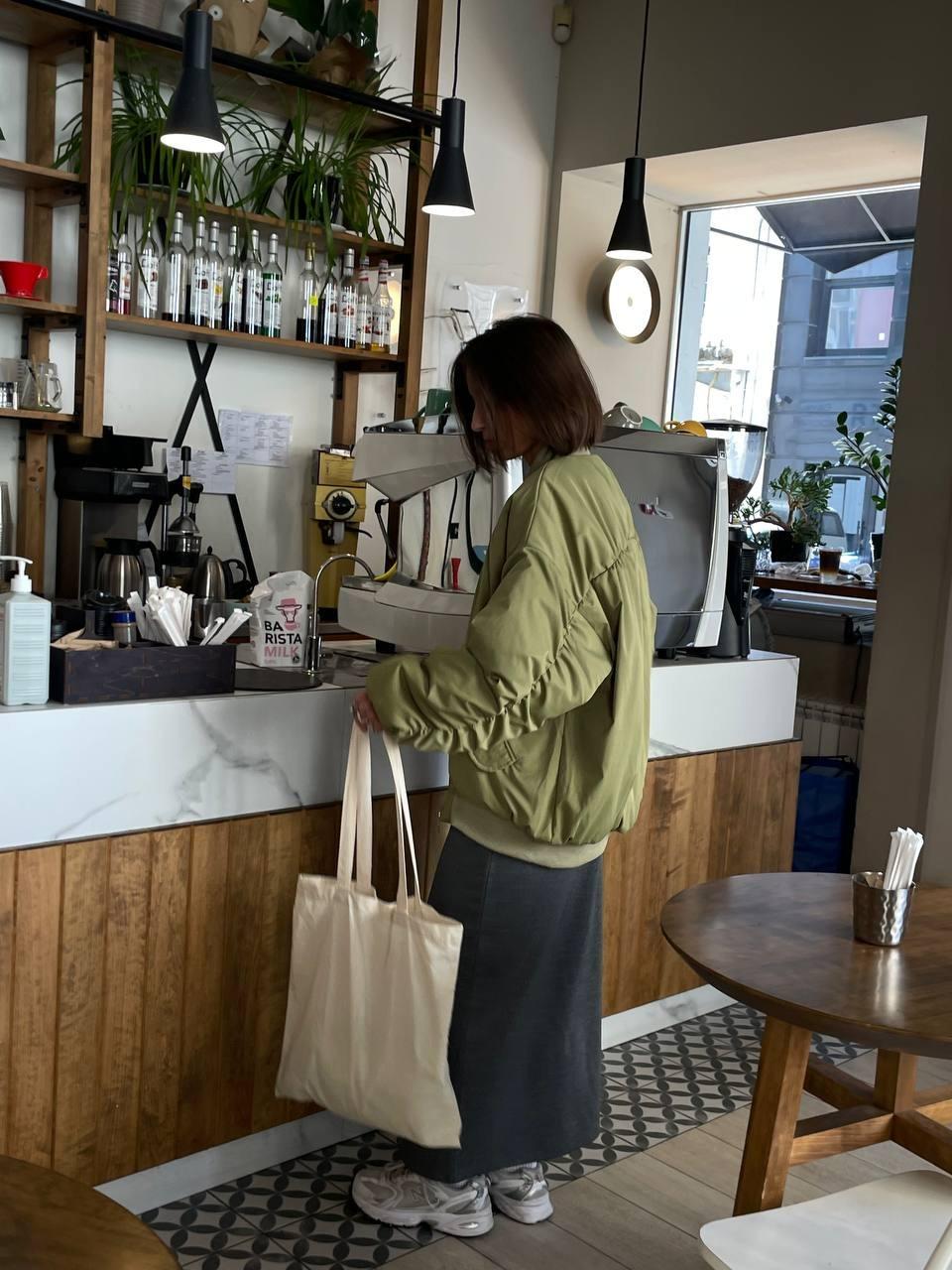 Бомбер зимний женский ZF Inspire 1650 L-XL Хаки (1650-Х-L-XL) - фото 4 Бомбер зимний женский ZF Inspire 1650 L-XL Хаки (1650-Х-L-XL) - фото 4