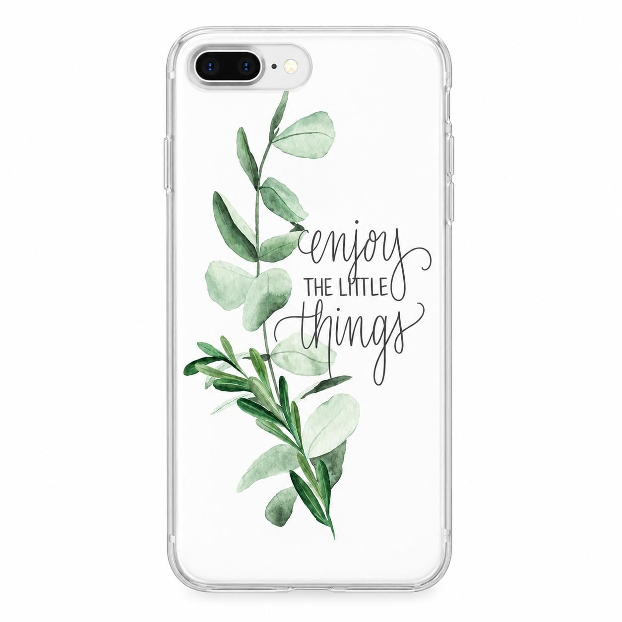 Чехол-накладка защитная Enjoy the little things для Samsung Galaxy S8 из силикона Белый (34121602)