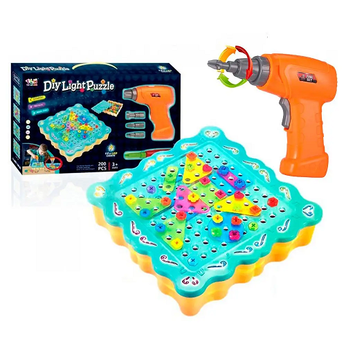 Конструктор Tu Le Hui Diy Light Puzzle 200 деталей (14578)