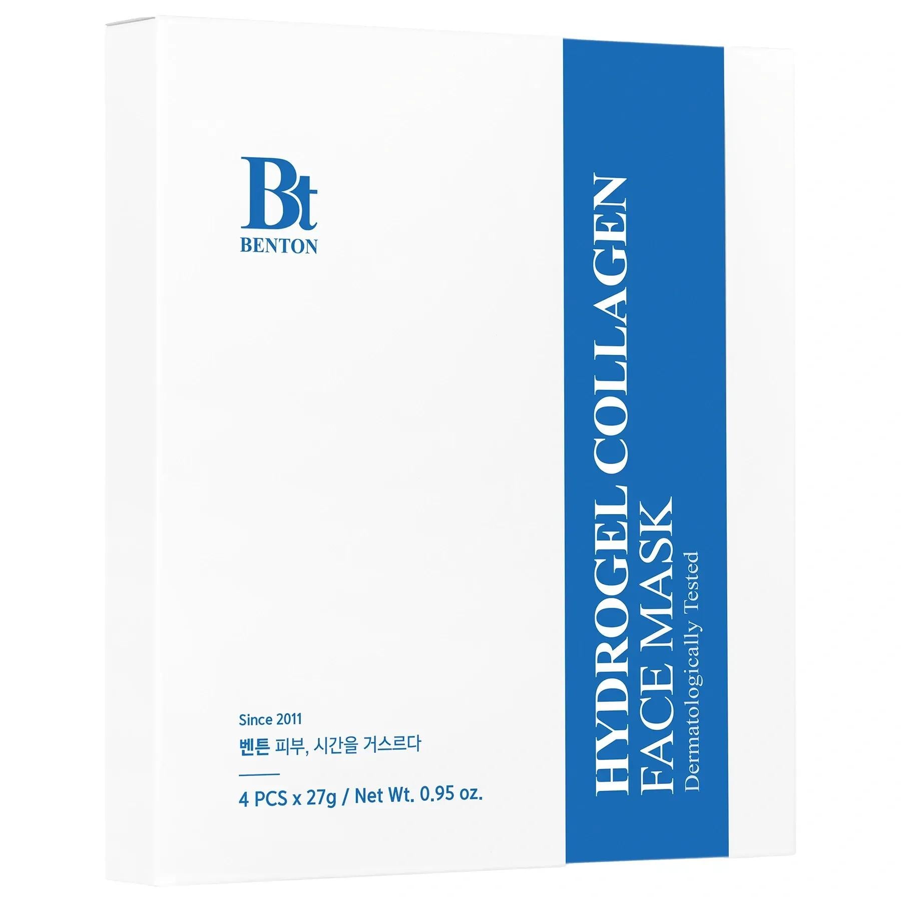 Маска гидрогелевая с коллагеном для увлажнения кожи лица Benton Hydrogel Collagen Face Mask 27 мл 4 шт.