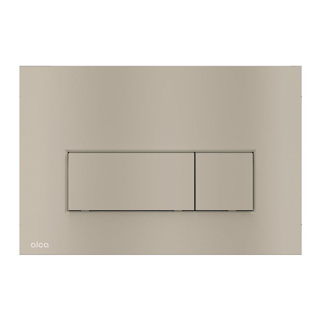 Клавиша смыва Alca Plast M57-N-M двойная Никель (SW-107257)