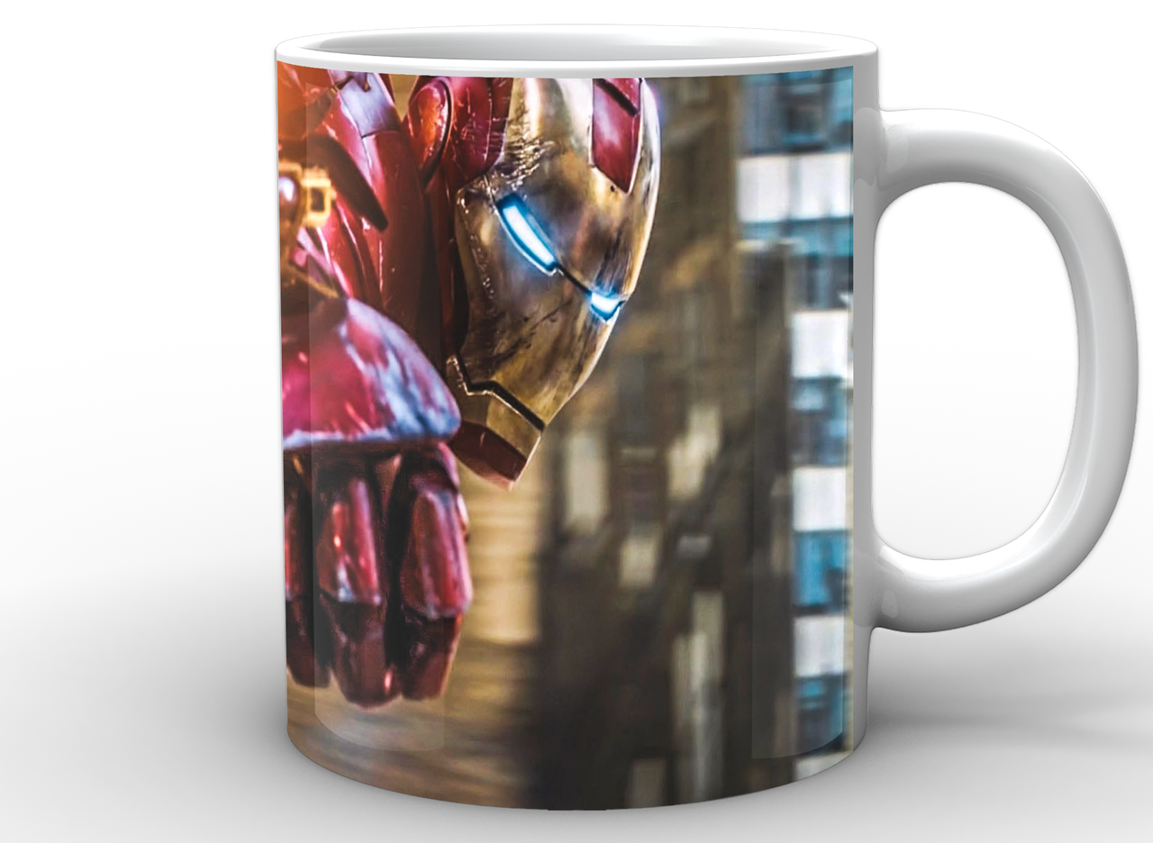 Чашка GeekLand Iron Man в полете 330 мл (IM.02.044.656)