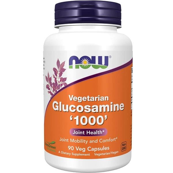 Препарат для суставов и связок NOW Foods Vegetarian Glucosamine 1000 мг 90 вег. капс. (000022478)