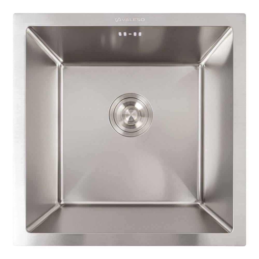 Мойка кухонная Valeso Handmade монтаж под столешницу 3,0/0,8 мм 44x44 см Нержавеющая сталь (SP000045060)