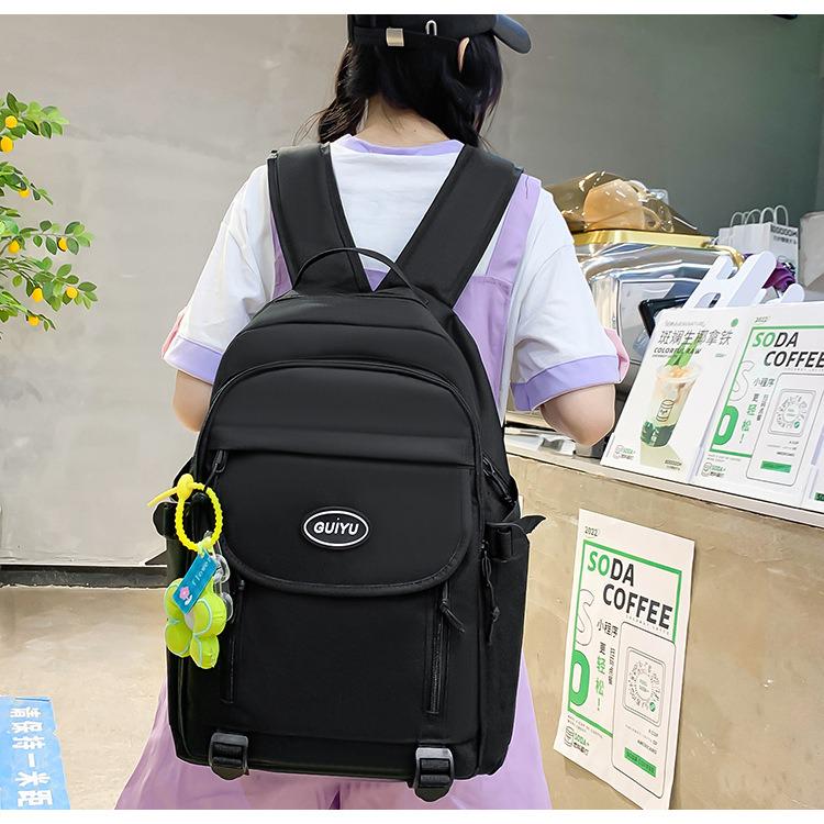 Шкільний рюкзак для дівчинки GUIYU 5в1 5-11 клас Чорний (27668064) - фото 4 Шкільний рюкзак для дівчинки GUIYU 5в1 5-11 клас Чорний (27668064) - фото 4