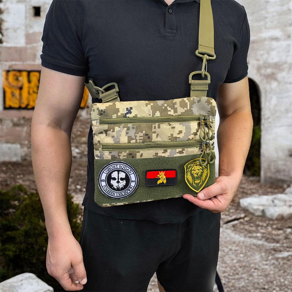 Сумка нагрудная тканевая (521250) - фото 26 Сумка нагрудная тканевая (521250) - фото 26