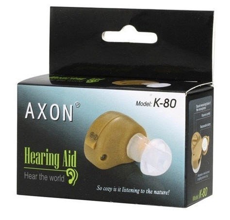 Слуховой аппарат Axon K-80 внутриушной - фото 4