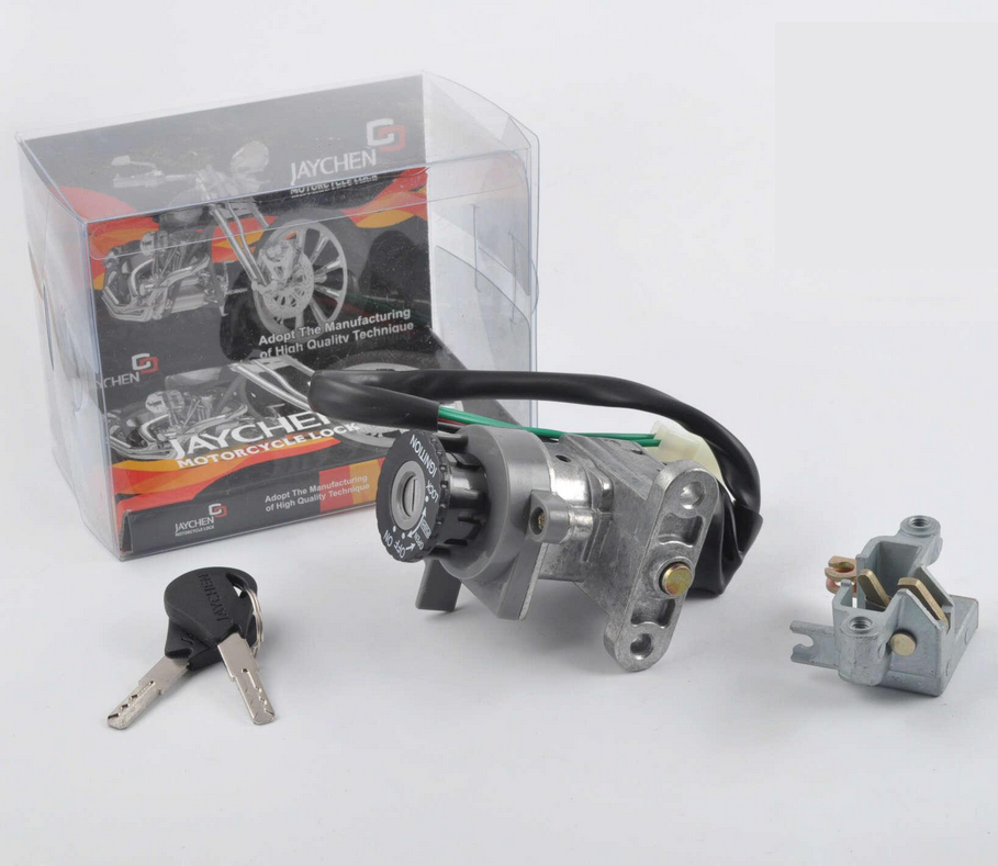 Замок запалювання комплект Yamaha BWS 100 4VP JAYCHEN (Z-383)