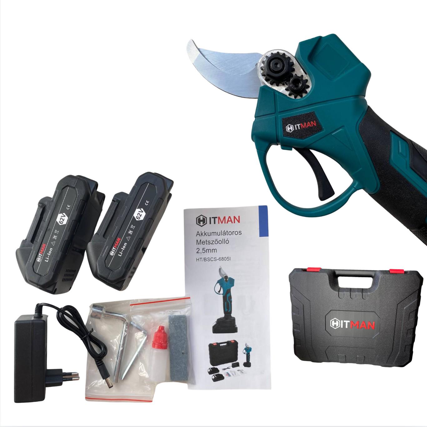 Секатор акумуляторний HITMAN 2 АКБ Li-ion (sekhit) - фото 2 Секатор акумуляторний HITMAN 2 АКБ Li-ion (sekhit) - фото 2