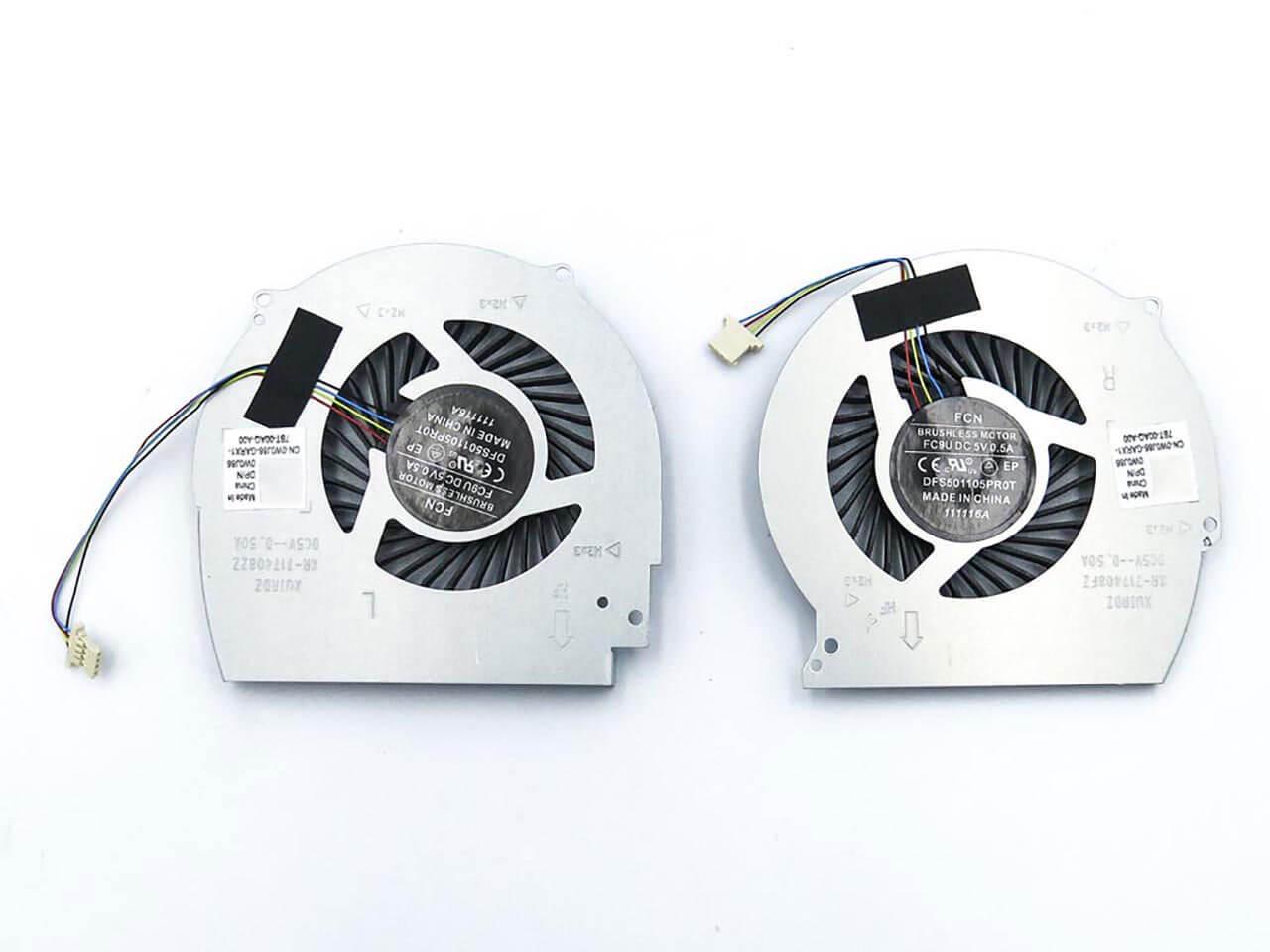 Вентилятор для ноутбука Dell Inspiron 15R 7566 2 шт. (137390)