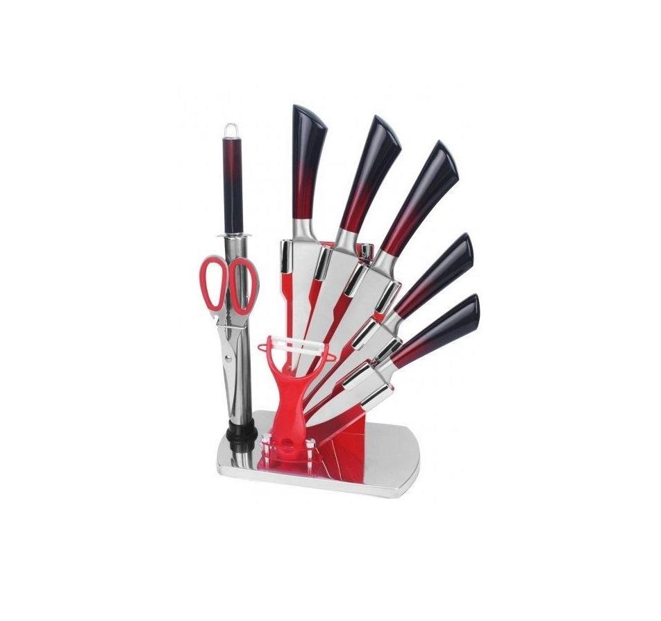 Набор ножей Con Brio нержавеющая сталь 9 пр.