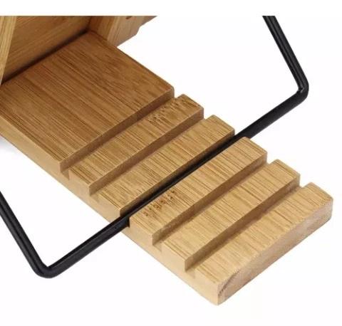 Подставка бамбуковая для ноутбуков/планшетов и книг 28х21х18,5 см Коричневый - фото 8 Подставка бамбуковая для ноутбуков/планшетов и книг 28х21х18,5 см Коричневый - фото 8