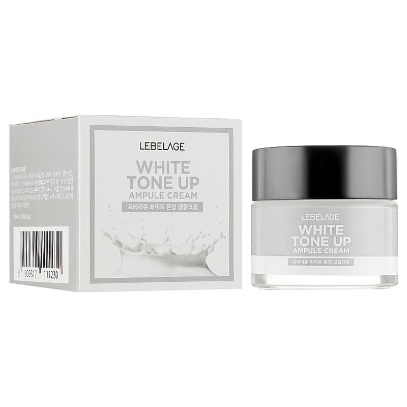 Крем для лица осветляющий Lebelage Ampule Cream White Tone Up 70 мл (8809317111230)