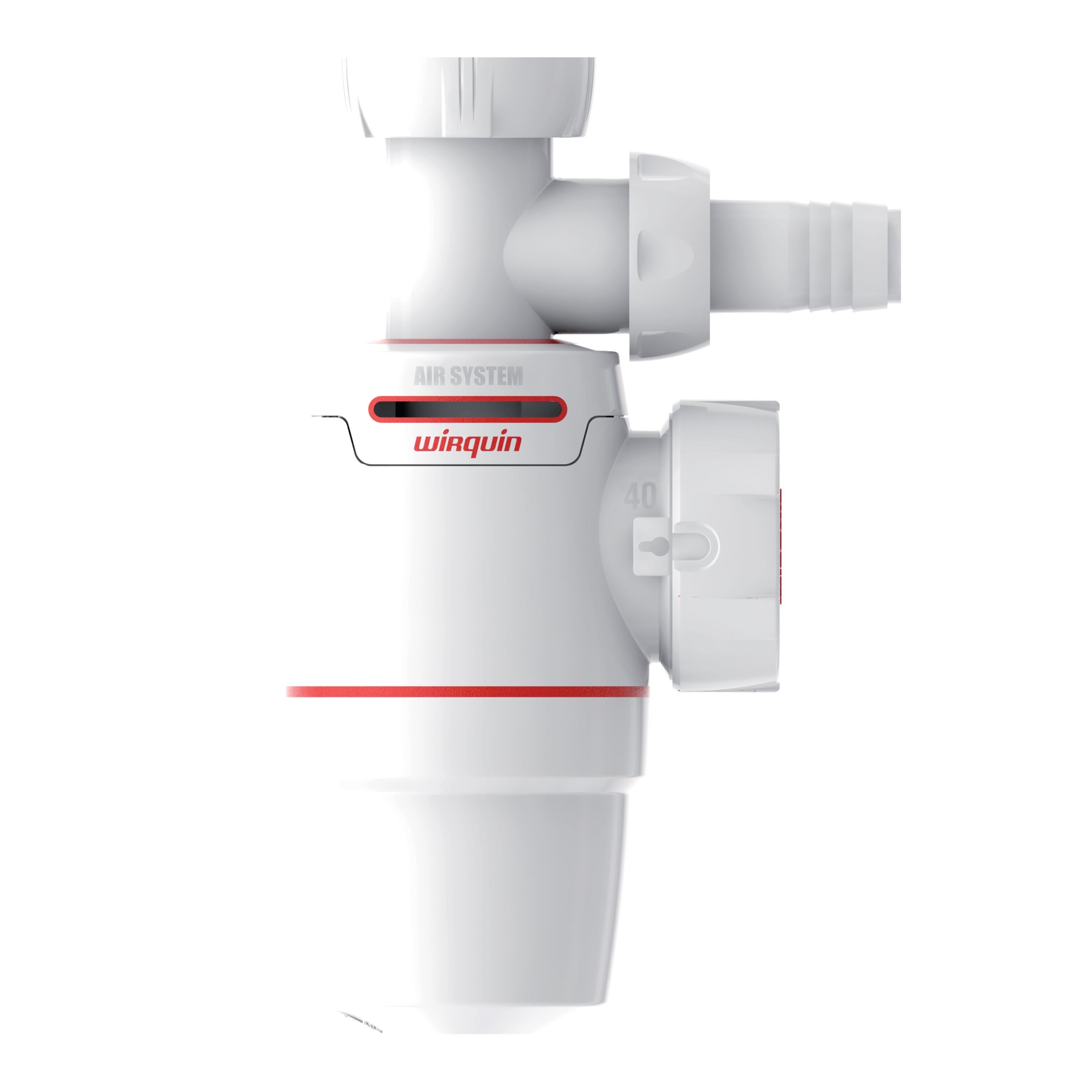 Сифон для раковины Wirquin Neo Air 9541357 1 1/4" впуск Белый (224160)