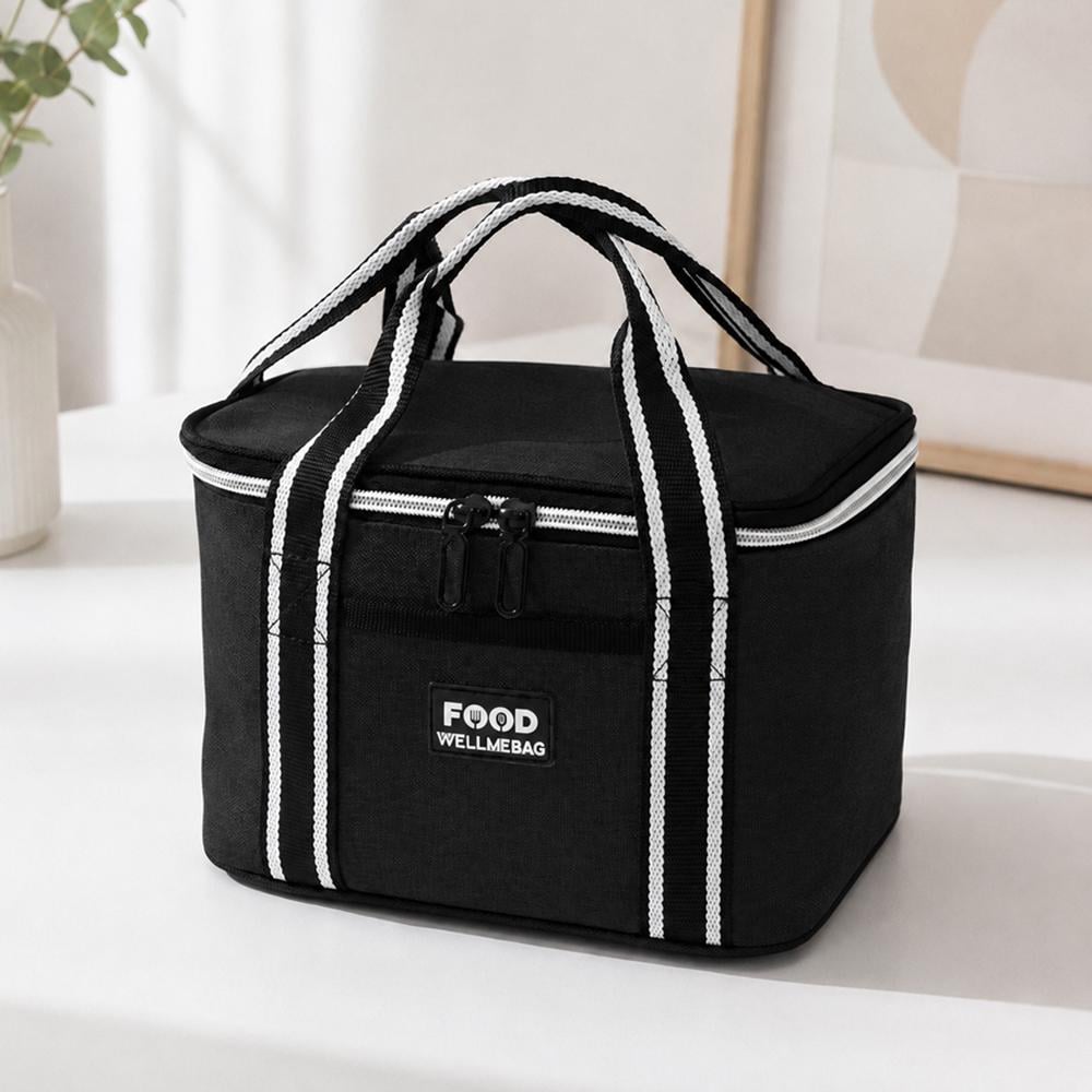 Сумка-холодильник Breeze с ручками 22x16x16 см Черный (03-чер-R40891)