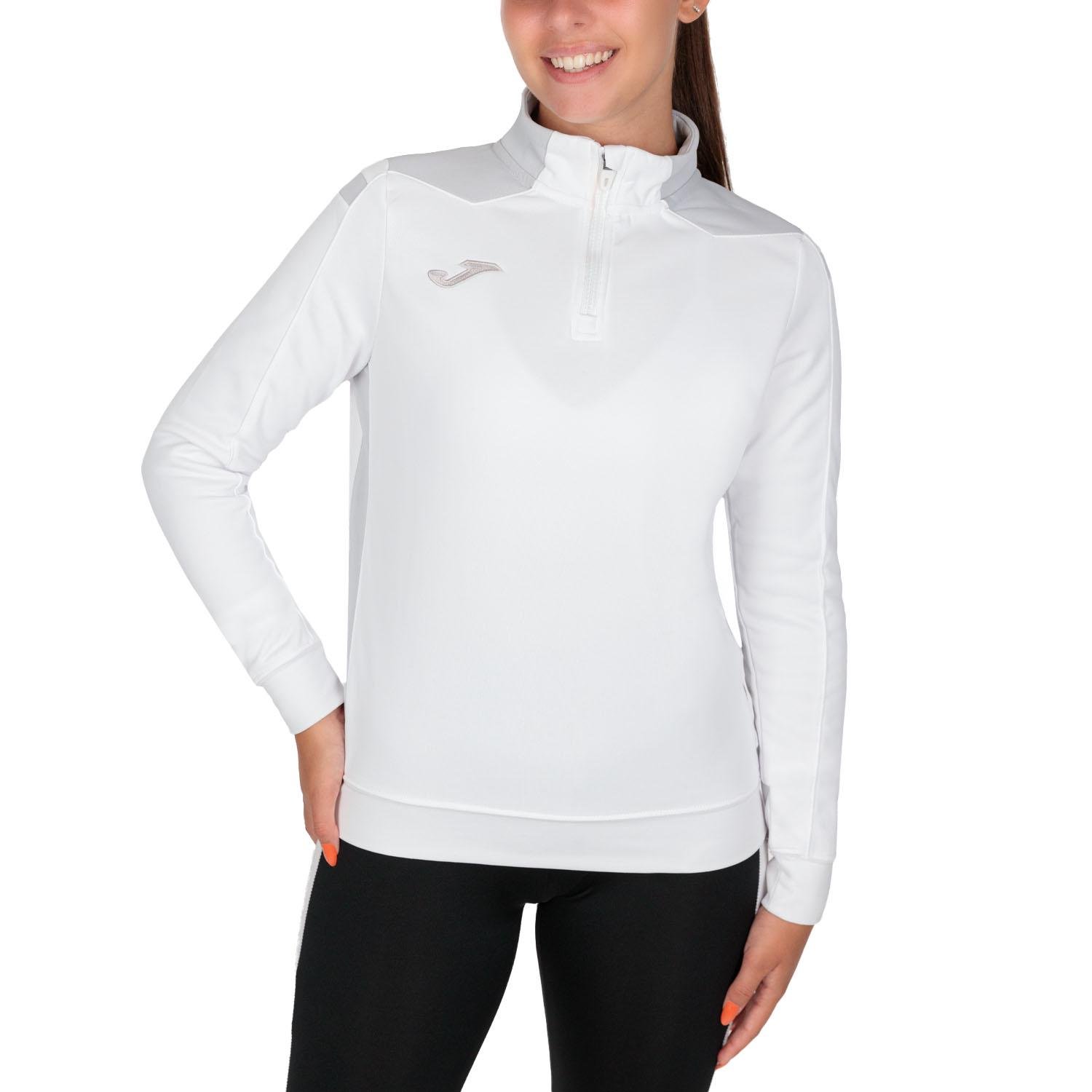 Реглан Joma 901268.211 Championship Vi Sweatshirt L White/Gray (8424309504069) - фото 1