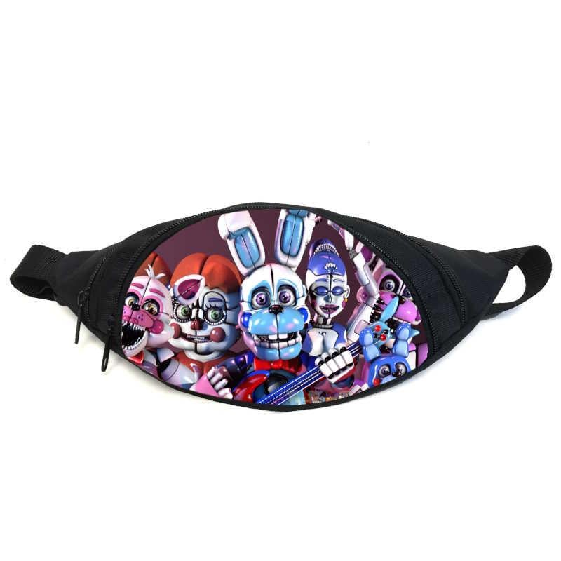 Поясная сумка-бананка Cappuchino toys ФНАФ Аниматроники GB-FNAF 5 ночей с Фредди 24 Черный (2033177485)