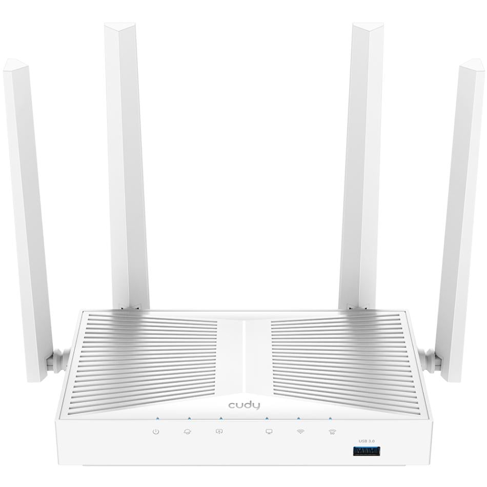 Маршрутизатор Cudy WR1300S AC1200 Gigabit Wi-Fi Mesh Router with USB 2,4/5 ГГц White (WR1300S)