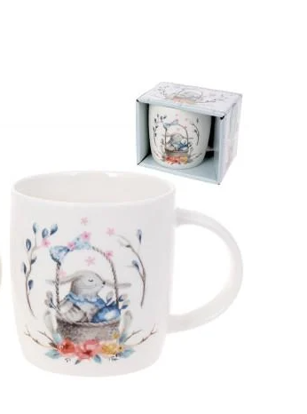 Чашка порцелянова BonaDi Зайчик 350мл (6900380434706) - фото 2