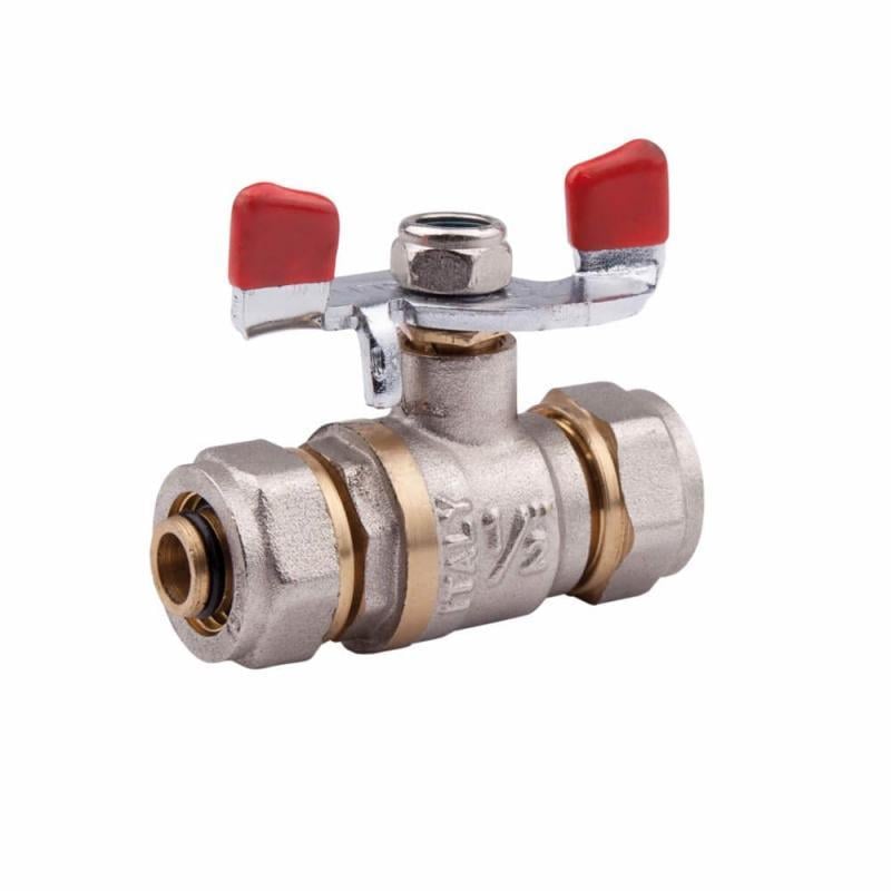 Кран шаровый обжимной Valve SV331W16 16х16 мм (00003154)