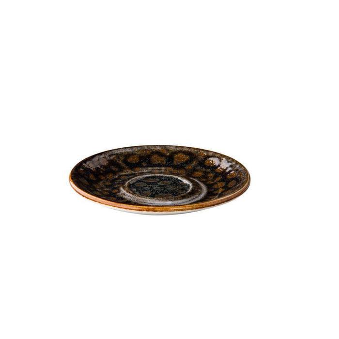 Блюдце Style Point Authentic Jersey d 15 см Brown (QU91555)