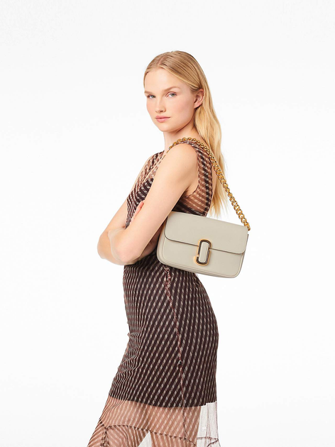 Сумка Marc Jacobs The J Marc Shoulder Bag Cloud White - фото 5