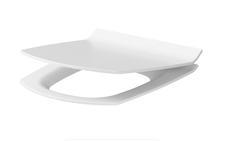 Сиденье для унитаза Cersanit Crea soft-close Прямоугольное