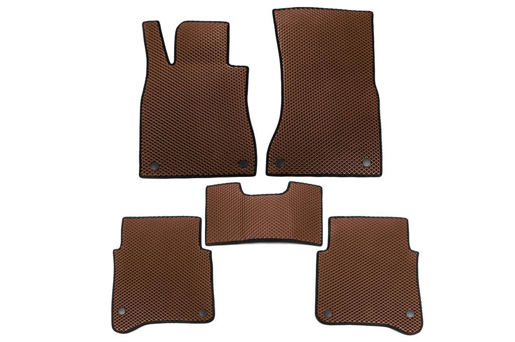 Коврики EVA Digital Designs для Mercedes S-сlass W223 этилвинилацетат Коричневый