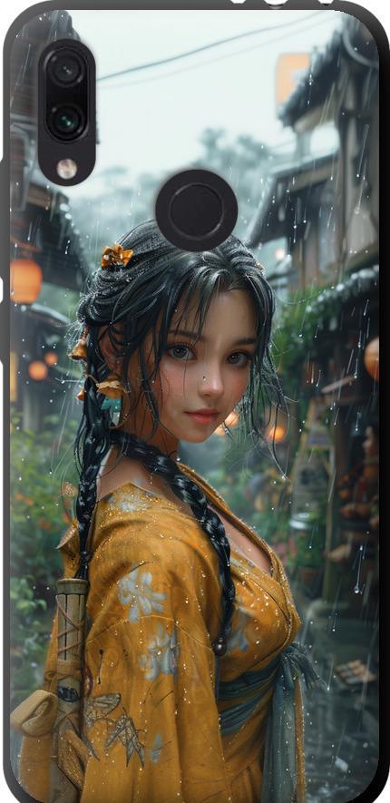Чехол на Xiaomi Redmi Note 7 Anime-girl (6133b-1639-42517)