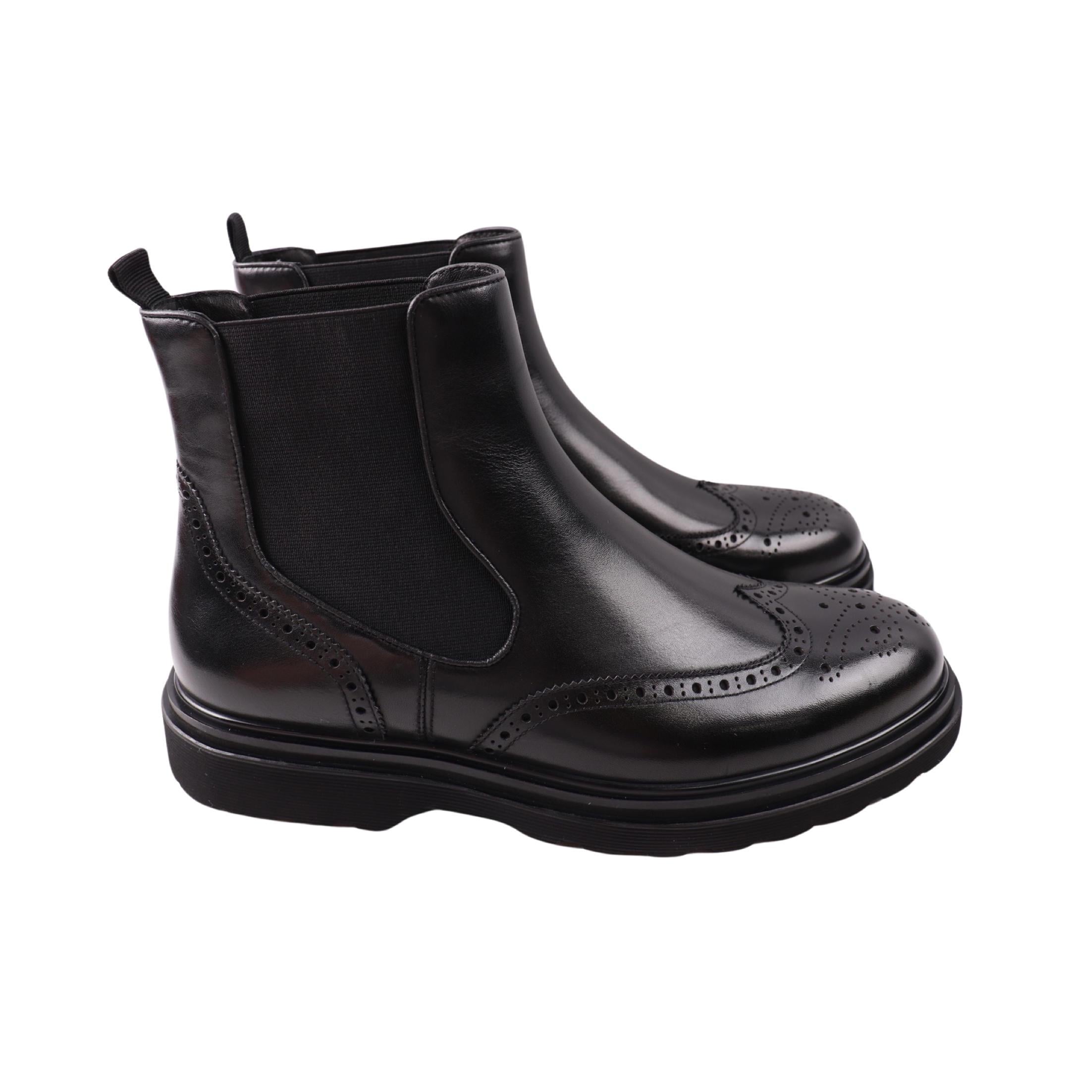 Ботинки мужские Arees 186-23DH р. 41 натуральная кожа Черный (29209960)