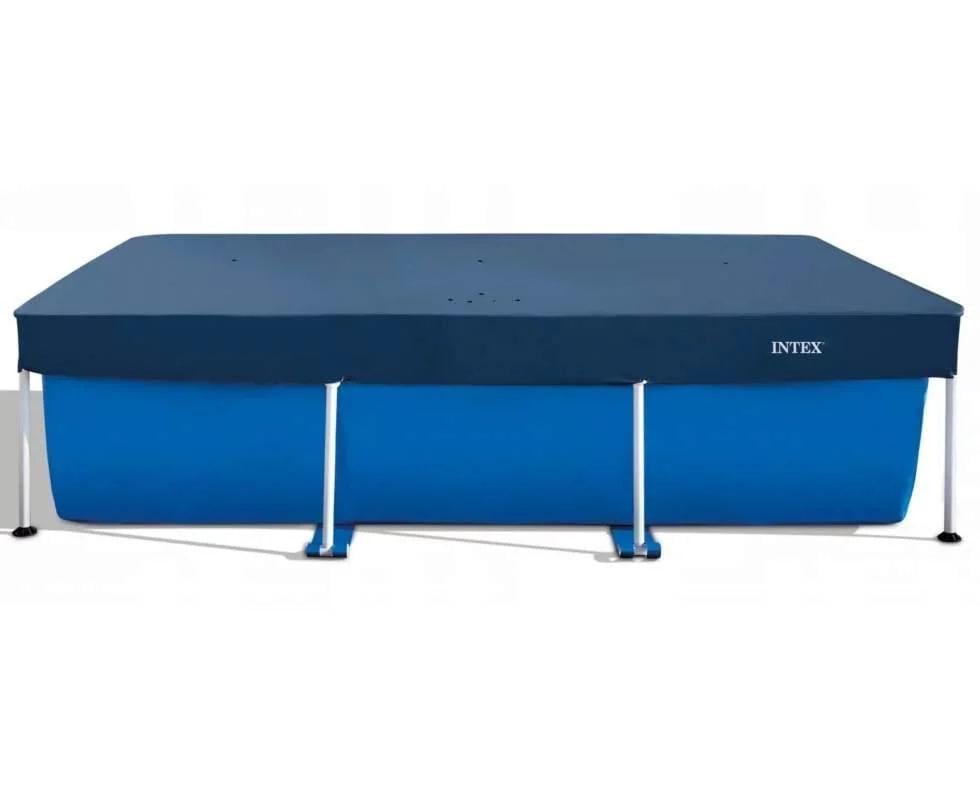 Тент для прямокутного басейну Intex 28036 260х160 см (27478765)