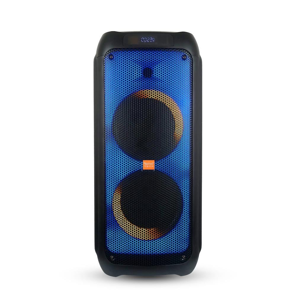 Професійна портативна колонка FG205-08 USB/FM/Bluetooth з 2-ма радіомікрофонами