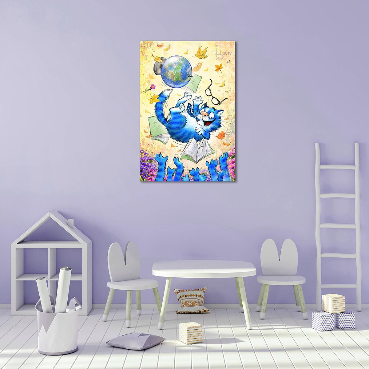 Модульна картина День знань! 1 модуль 80x120 см (_rinaz_2019192404)