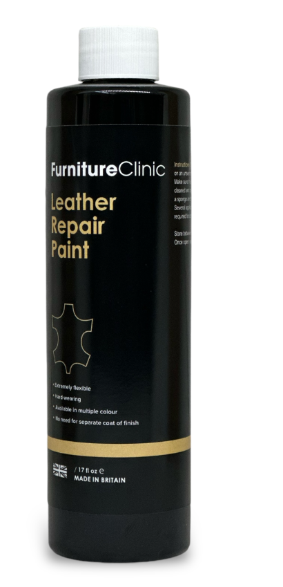 Краска для кожи Furniture Clinic Leather Repair Paint 250 мл Черный (21782422) - фото 1 Краска для кожи Furniture Clinic Leather Repair Paint 250 мл Черный (21782422) - фото 1