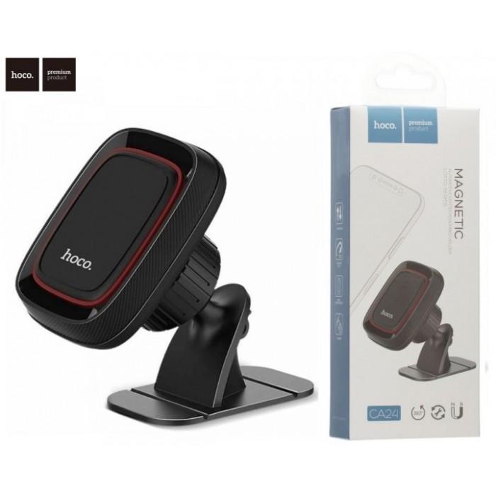 Автомобильный держатель Hoco CA24 Lotto Magnetic Черный (1557359823) - фото 7 Автомобильный держатель Hoco CA24 Lotto Magnetic Черный (1557359823) - фото 7