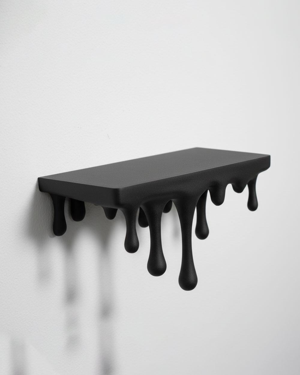 Дизайнерская полочка Melting Drop Капля 23x12x10 см (2875355941)