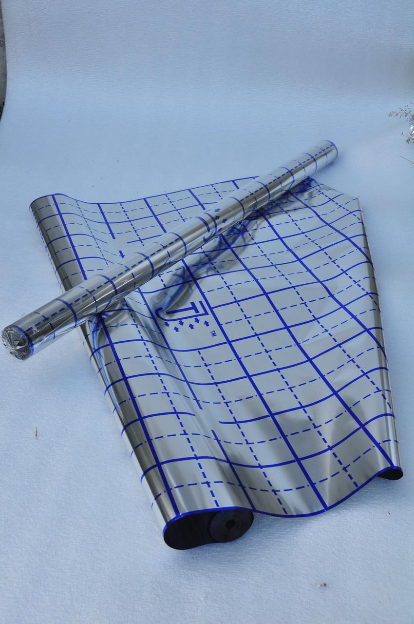 Пленка с разметкой под теплый пол Termoizol толщина 40 микрон 50 пог. м в рулоне